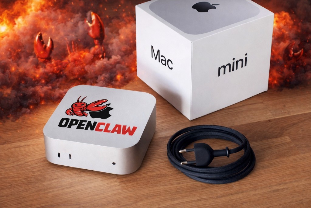 OpenClaw Mac Mini — Mac Mini Intel with OpenClaw AI, custom branded, ready to plug in